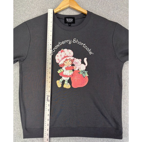 Strawberry Shortcake Coquette Kawaii Graphic Sweatshirt Nostalgic Y2K Cozycore L - Picture 7 of 8